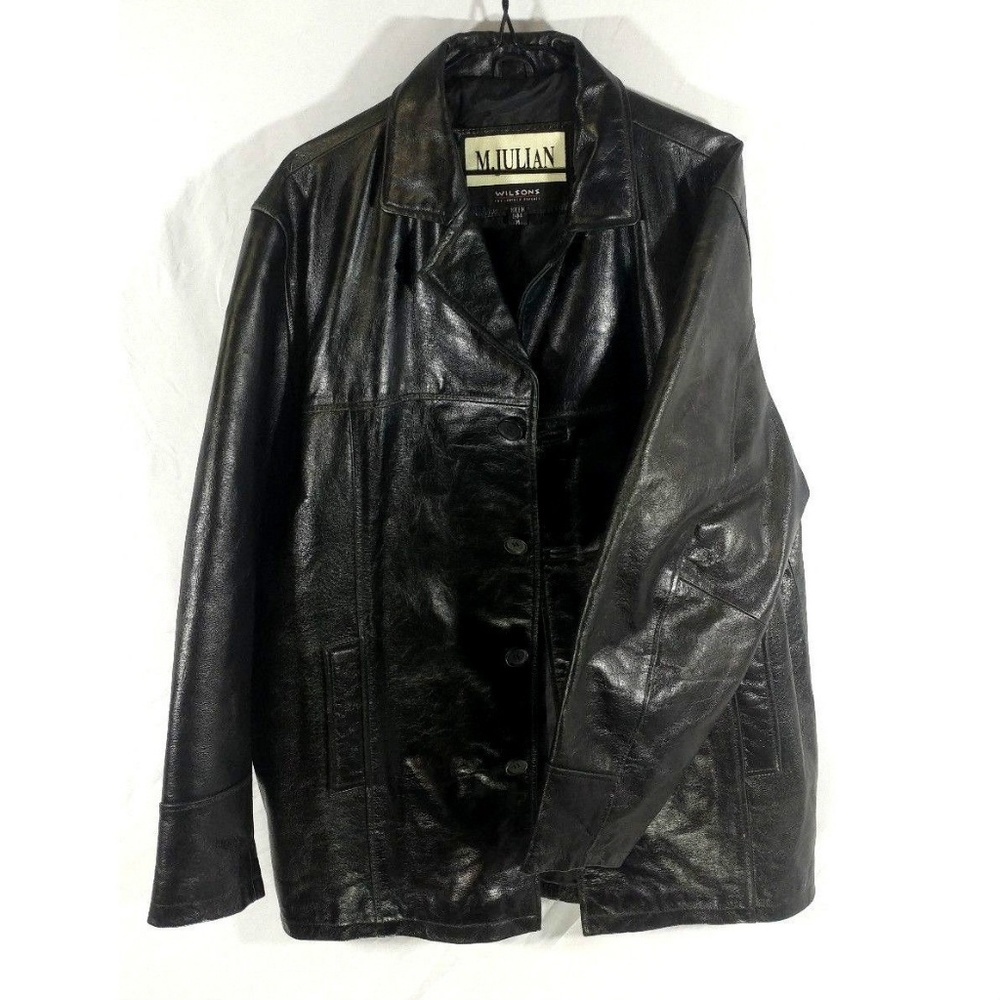 Wilsons Men's M. Julian Leather Jacket Coat Size M